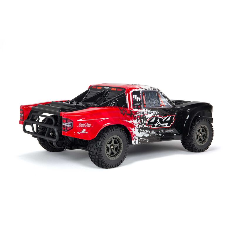 ARRMA 1/10 SENTON 4X4 V3 3S BLX Brushless Short Course Truck RTR, Red